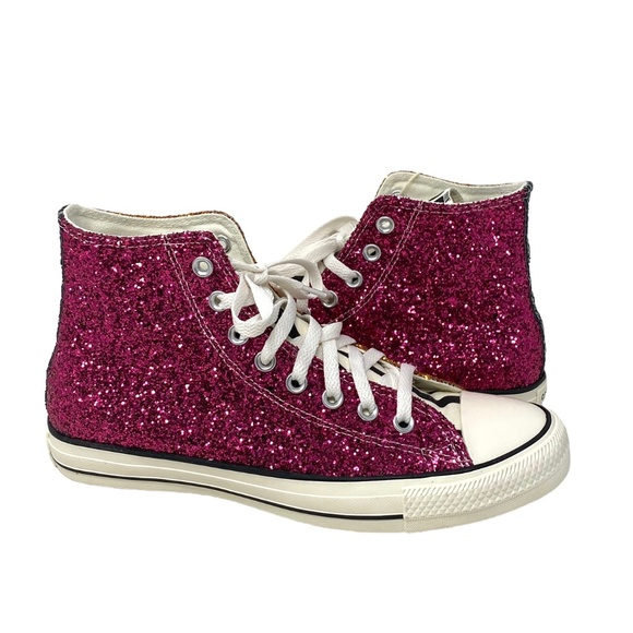 Converse Chuck Taylor High Synthetic Multi Women Sneakers Custom 173144C-PORWHT - Picture 8 of 11